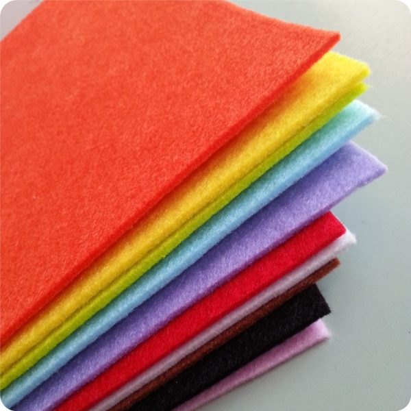 Felt Sheets (50 Pack of 10 Colours)