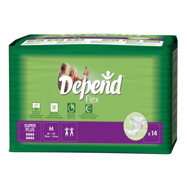 Depend Flex Super Plus (Unisex)