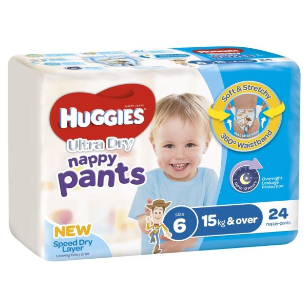 Huggies Nappy Pants Ultra Dry