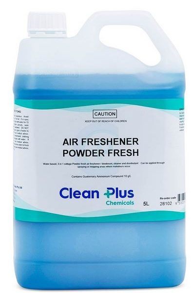 Air Refreshner - Powder Fresh (water base) - 5 Litres Bottle