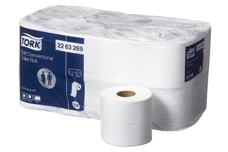 Tork Soft Conventional Toilet Roll 44m – Tassway Pty Ltd