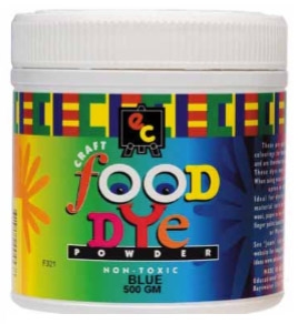 Food Dye Powder  (500ml Bottle)